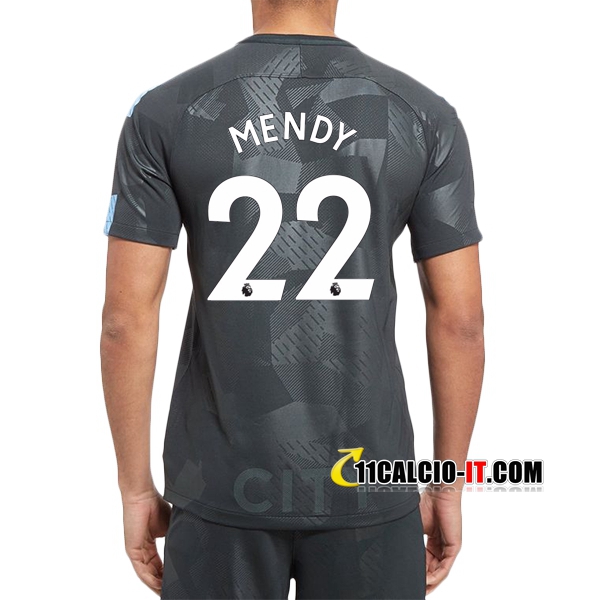 Nuova Terza Maglia Manchester City MENDY 22 2017 18 Personalizzate