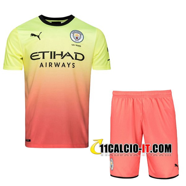 Nuove Kit Maglia Calcio Manchester City Terza 2019 20 Tailandia