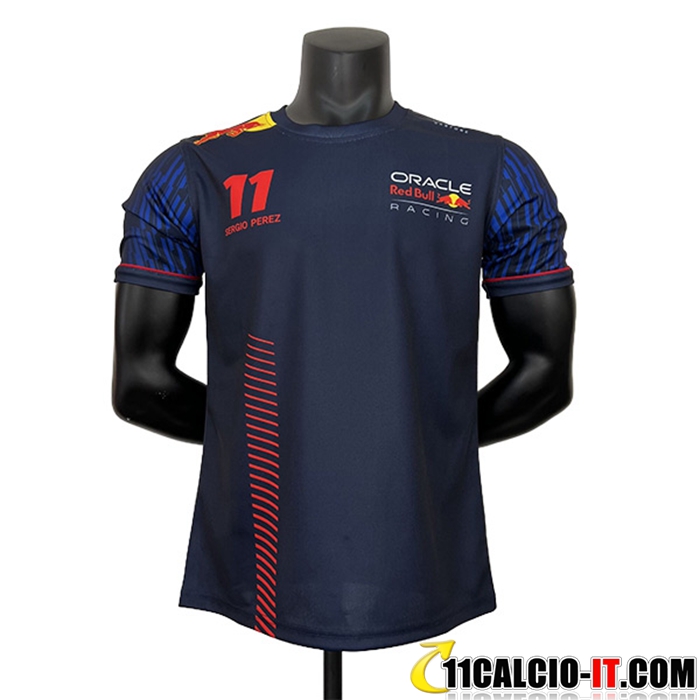 Store T Shirt F Redbull Racing Team Blu Navy