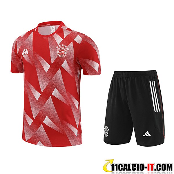 Personalizzare Kit Maglia Allenamento Pantaloncini Bayern Monaco