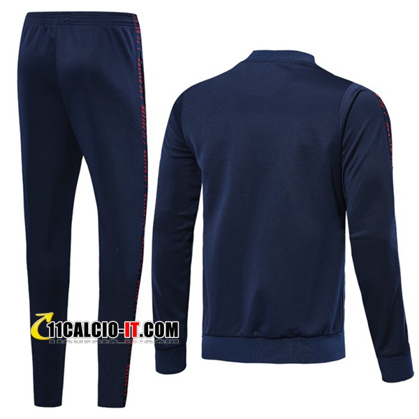 Nuove Tuta Calcio - Giacca Bayern Monaco Blu scuro 2019/20 ...