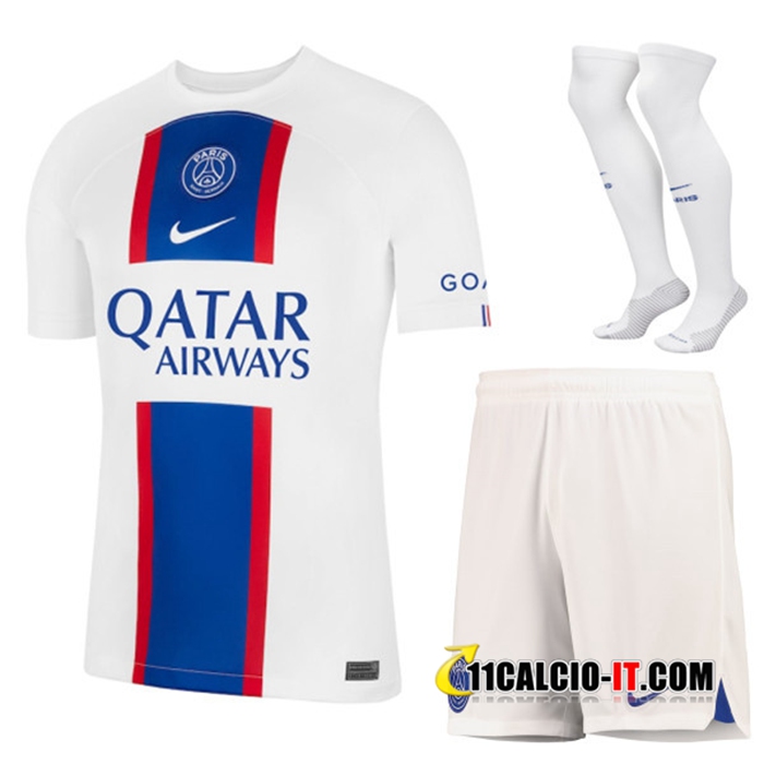 Vendita Kit Maglia PSG Terza (Pantaloncini + Calzini) 2022/2023