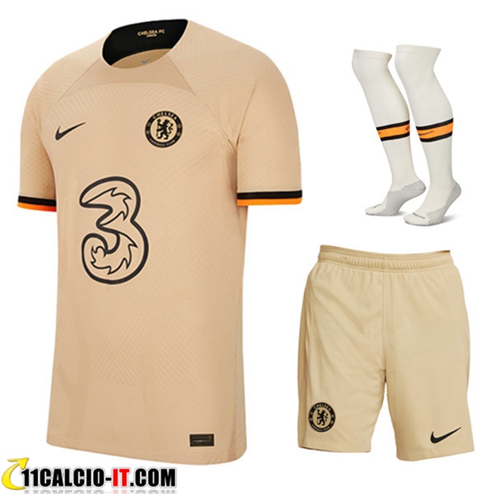 Siti Dove Kit Maglia FC Chelsea Terza (Pantaloncini + Calzini) 2022/2023