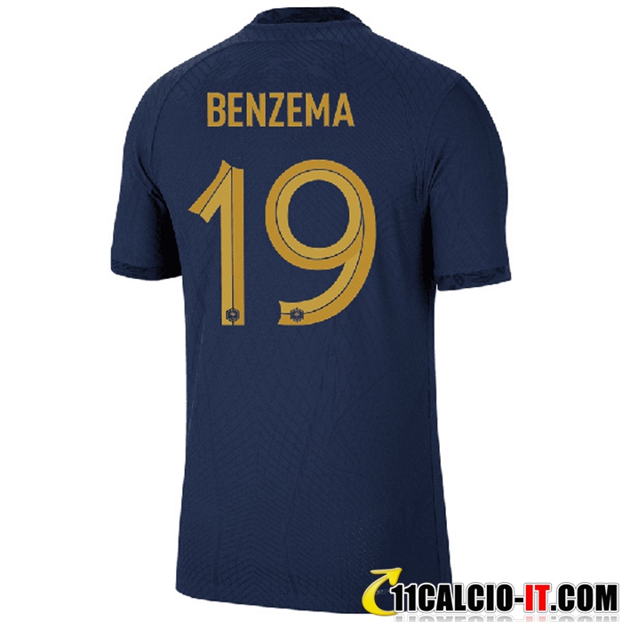 Siti Per Maglia Nazionale Francia (BENZEMA #19) 2022/2023 Prima