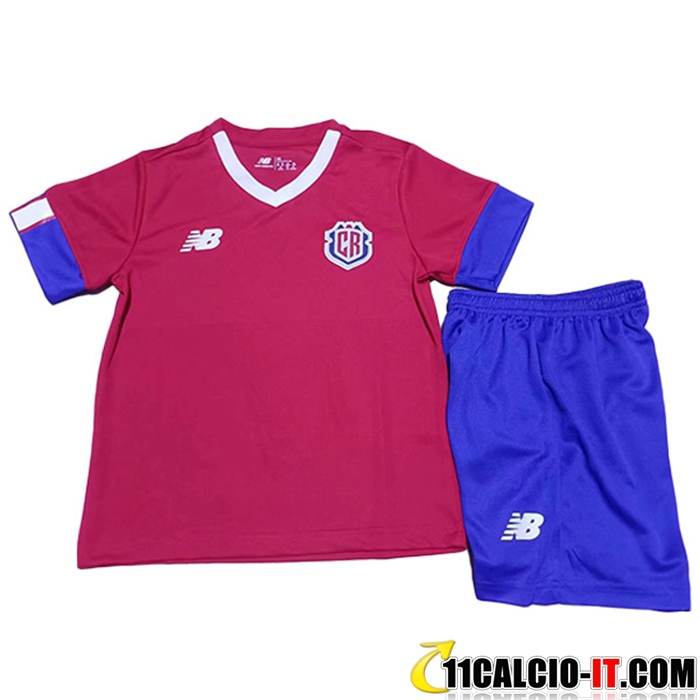 Crea La Tua Nuova Maglie Calcio Costa Rica Bambino Prima 2022/2023