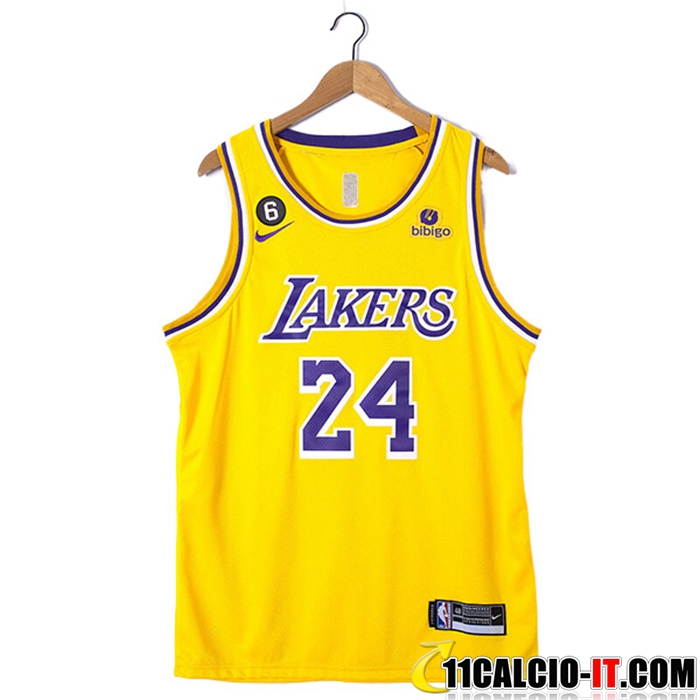Numeri Per Maglie Los Angeles Lakers (BRYANT #24) 2022/23 Giallo