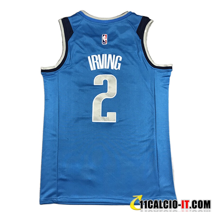 Acquisto Maglia Dallas Mavericks (IRVING #2) 2022/23 Blu