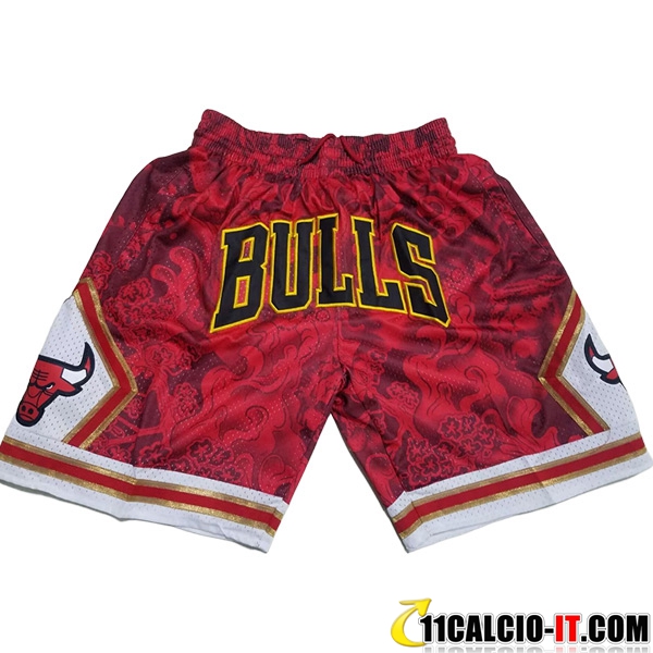 Siti Per Comprare Pantaloncini NBA Chicago Bulls Rosso Limited Edition