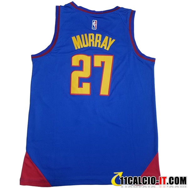 Siti Dove Maglia Denver Nuggets (MURRAY #27) 2023/24 Blu