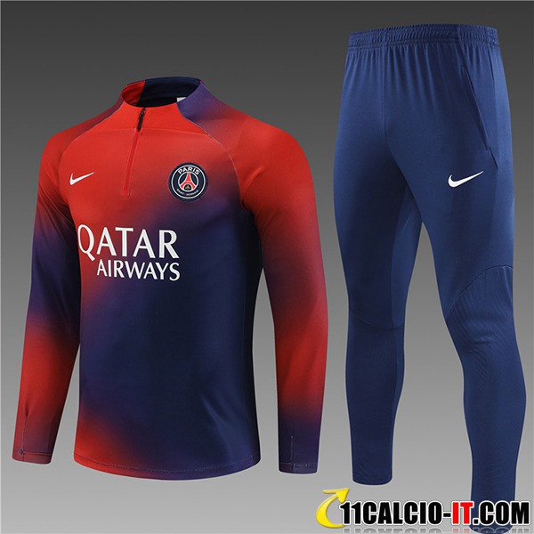 Tuta Paris Saint-Germain 2017-2018 (Rosso)