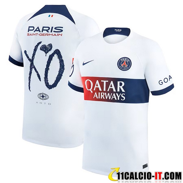 Acquistare Maglie Calcio PSG Paris x XO Seconda 2023/2024