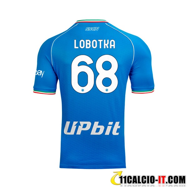 Shop Maglie Calcio SSC Napoli (LOBOTKA #68) 2023/2024 Prima