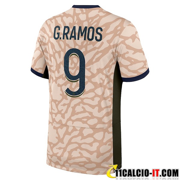 Store Maglie Calcio PSG (G.RAMOS #9) 2023/2024 Quarto