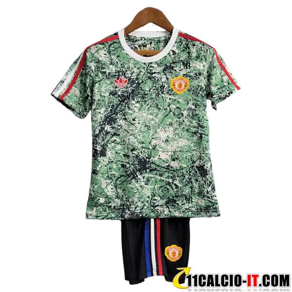 Repliche Maglie Calcio Manchester United Bambino Joint Version 2024/2025